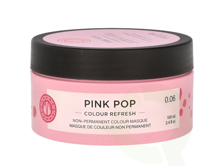 Maria Nila Colour Refresh Non-Pigmented Cream 100 ml 0.06 Pink Pop - Sulphate & Paraben Free in de groep BEAUTY & HEALTH / Haar & Styling / Hair styling / Styling crème bij TP E-commerce Nordic AB (C65525)