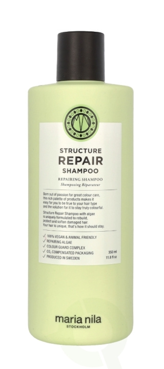 Maria Nila Structure Repair Shampoo 350 ml Sulphate & Paraben Free in de groep BEAUTY & HEALTH / Haar & Styling / Haarverzorging / Shampoo bij TP E-commerce Nordic AB (C65531)