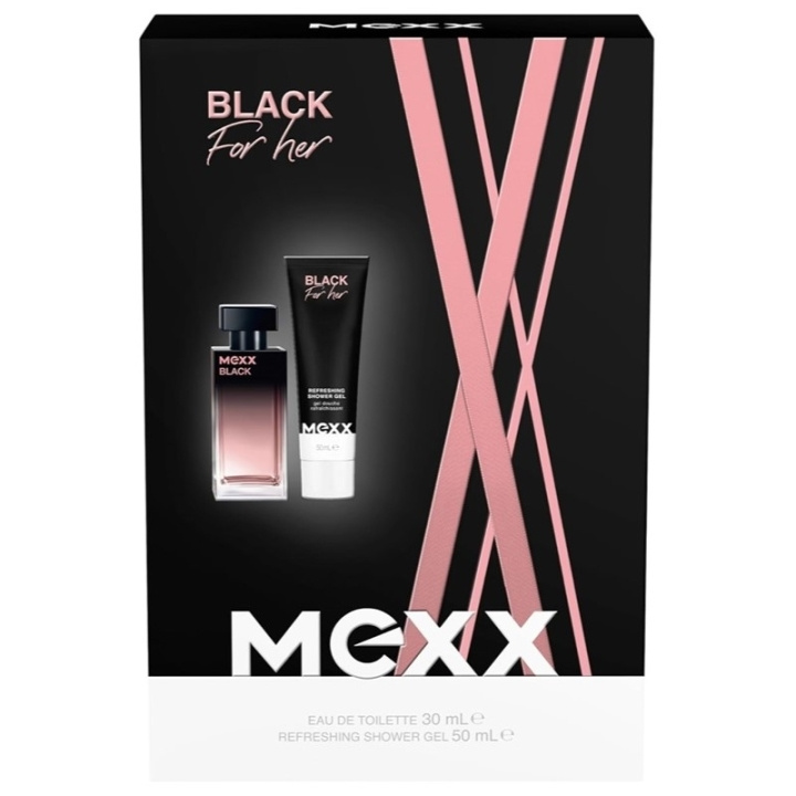Mexx Giftset Mexx Black Woman Edt 30ml + Shower Gel 50ml in de groep BEAUTY & HEALTH / Cadeausets / Cadeausets voor haar bij TP E-commerce Nordic AB (C65708)