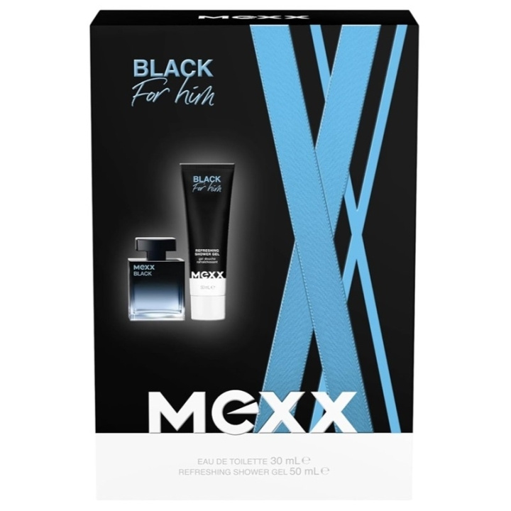 Mexx Giftset Mexx Black Man Edt 30ml + Shower Gel 50ml in de groep BEAUTY & HEALTH / Cadeausets / Cadeausets voor hem bij TP E-commerce Nordic AB (C65710)