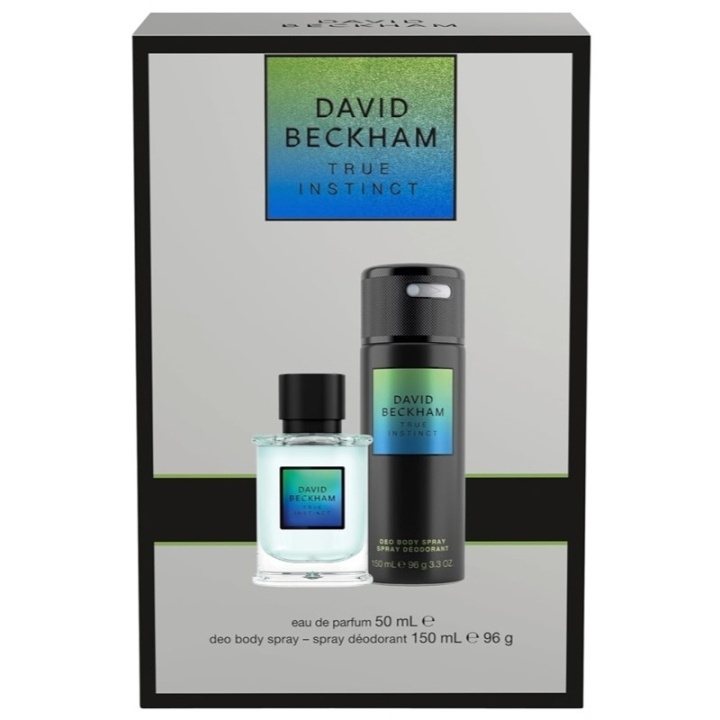 David Beckham Giftset David Beckham True Instinct Edp 50ml + Deo Spray 150ml in de groep BEAUTY & HEALTH / Cadeausets / Cadeausets voor hem bij TP E-commerce Nordic AB (C65711)