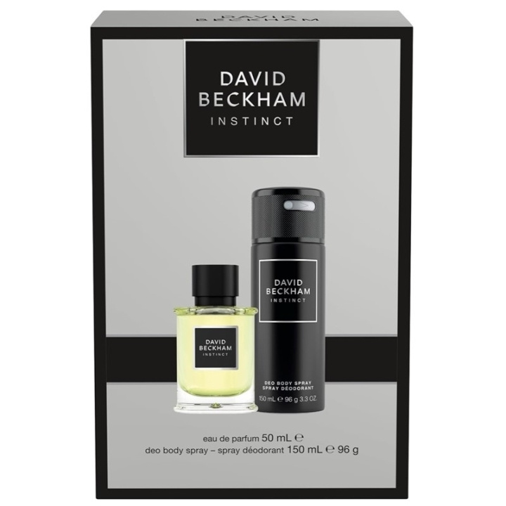 David Beckham Giftset David Beckham Instinct Edp 50ml + Deo Spray 150ml in de groep BEAUTY & HEALTH / Cadeausets / Cadeausets voor hem bij TP E-commerce Nordic AB (C65713)