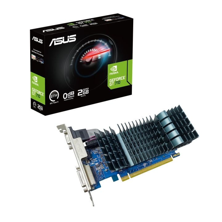 ASUS GeForce GT 710 EVO - 2GB in de groep COMPUTERS & RANDAPPARATUUR / Computeronderdelen / Grafische kaart bij TP E-commerce Nordic AB (C66322)
