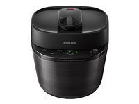 Philips HD2151 All-in-One multifunktionell spis 1kW Svart in de groep HUISHOUDEN & TUIN / Huishoudelijke apparaten / Keukentools & -apparatuur / Voedselverwerkers bij TP E-commerce Nordic AB (C66510)