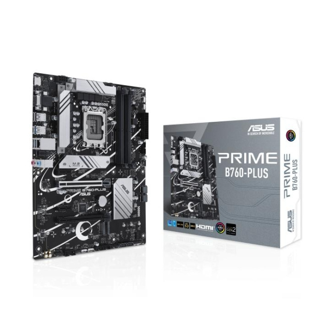 ASUS Prime B760-PLUS in de groep COMPUTERS & RANDAPPARATUUR / Computeronderdelen / Moederbord bij TP E-commerce Nordic AB (C66518)