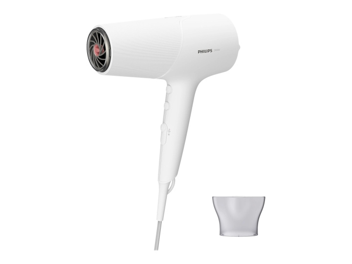 Philips vit/metallisk hårfön BHD500 in de groep BEAUTY & HEALTH / Haar & Styling / Stylingtools / Haardroger bij TP E-commerce Nordic AB (C66580)