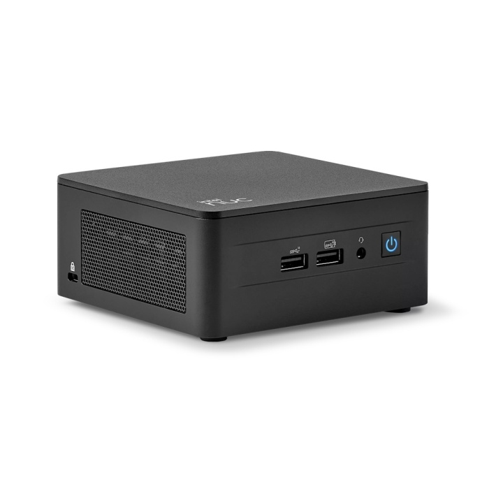 ASUS NUC 13 Pro MiniPC Barebone RNUC13ANHi50000 (Intel Core i5, tall, AC adapter, no cord) in de groep COMPUTERS & RANDAPPARATUUR / Desktop Computers bij TP E-commerce Nordic AB (C66604)