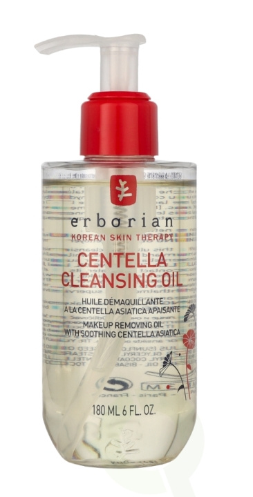 Erborian Centella Cleansing Oil 180 ml in de groep BEAUTY & HEALTH / Huidsverzorging / Gezicht / Schoonmaak bij TP E-commerce Nordic AB (C66785)