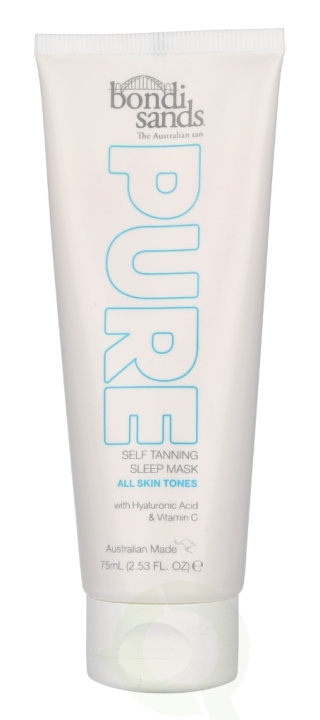 Bondi Sands Pure Self Tanning Sleep Mask 75 ml All Skin Tones in de groep BEAUTY & HEALTH / Huidsverzorging / Zonnebank / Bruin zonder zon bij TP E-commerce Nordic AB (C66887)
