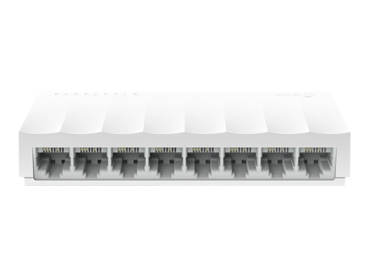 TP-Link LiteWave LS1008 Switch 8-port 10/100 in de groep COMPUTERS & RANDAPPARATUUR / Netwerk / Schakelaars bij TP E-commerce Nordic AB (C67207)