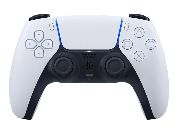 Sony DualSense Gamepad Svart Vit in de groep HOME ELECTRONICS / Spelconsoles en accessoires / Sony PlayStation 5 / Accessoires bij TP E-commerce Nordic AB (C67232)