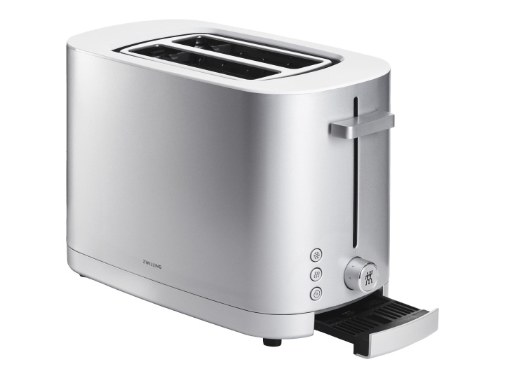 Zwilling Enfinigy Brödrost 1000W Silver in de groep HUISHOUDEN & TUIN / Huishoudelijke apparaten / Broodroosters & Broodgrills / Broodroosters bij TP E-commerce Nordic AB (C67478)