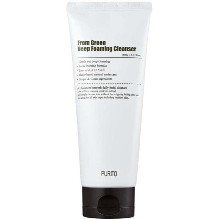 Purito From Green Deep Foaming Cleanser 150ml in de groep BEAUTY & HEALTH / Huidsverzorging / Gezicht / Schoonmaak bij TP E-commerce Nordic AB (C67823)