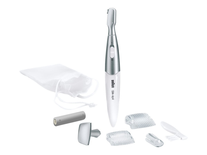 Braun White Bikini Line Trimmer FG 1100 in de groep BEAUTY & HEALTH / Haar & Styling / Ontharing / Ladyshave bij TP E-commerce Nordic AB (C67972)