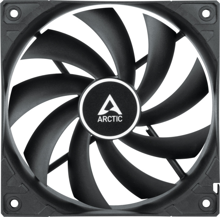 Arctic Cooling Arctic F12 PWM PST-ventilator, 120 mm, zwart in de groep COMPUTERS & RANDAPPARATUUR / Computeronderdelen / Koeling / Chassisventilatoren bij TP E-commerce Nordic AB (C68343)