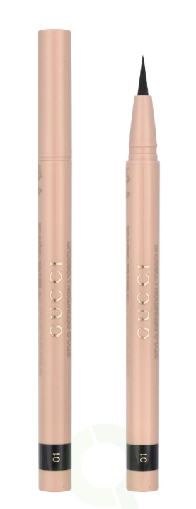 Gucci Felt-Tip Longlasting Eyeliner 0.5 g #01 Eve Black in de groep BEAUTY & HEALTH / Makeup / Ogen & Wenkbrauwen / Eyeliner / Kajal bij TP E-commerce Nordic AB (C69384)