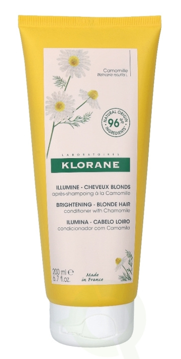 Klorane Blond Highlights Conditioner With Cham. 200 ml in de groep BEAUTY & HEALTH / Haar & Styling / Haarverzorging / Conditioner bij TP E-commerce Nordic AB (C69454)