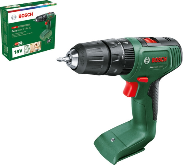 Bosch EasyDrill 18V-40 Solo accuboormachine, zonder accu in de groep HUISHOUDEN & TUIN / Gereedschap / Boormachines bij TP E-commerce Nordic AB (C69501)