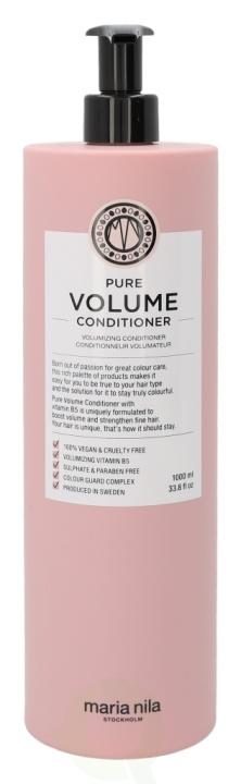 Maria Nila Pure Volume Conditioner 1000 ml in de groep BEAUTY & HEALTH / Haar & Styling / Haarverzorging / Conditioner bij TP E-commerce Nordic AB (C69665)