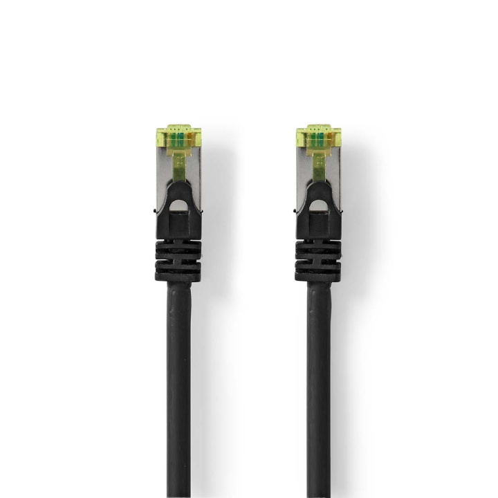 Nedis CAT7 Netwerkkabel | S/FTP | RJ45 Male | RJ45 Male | 5.00 m | Snagless | Rond | LSZH | Zwart | Label in de groep COMPUTERS & RANDAPPARATUUR / Computerkabels / Netwerkkabels / Cat7 bij TP E-commerce Nordic AB (C69700)
