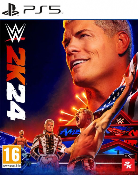 2K Games WWE 2K24 (PS5) in de groep HOME ELECTRONICS / Spelconsoles en accessoires / Sony PlayStation 5 / Spel bij TP E-commerce Nordic AB (C69829)