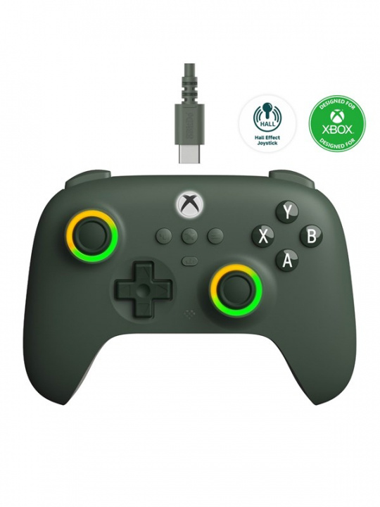 8Bitdo Ultimate C bedrade gamecontroller, donkergroen, Xbox in de groep HOME ELECTRONICS / Spelconsoles en accessoires / Xbox Series X / Accessoires bij TP E-commerce Nordic AB (C69847)