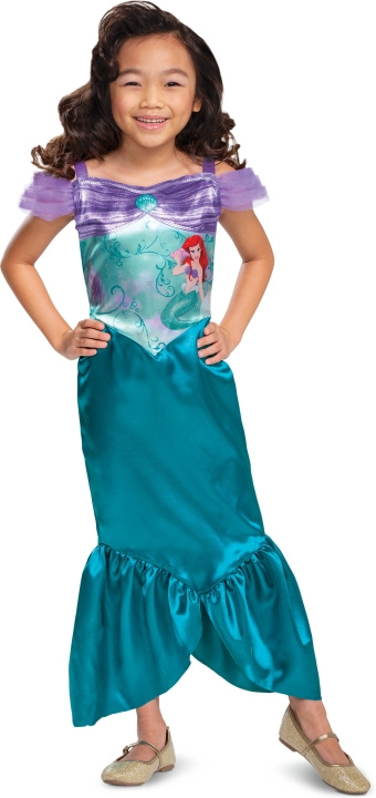 Disguise Ariël Basic Plus kostuum, 4-6 jaar, 99-123 cm in de groep SPEELGOED, KINDER- & BABYPRODUCTEN / Speelgoed / Gemaskered kostuums bij TP E-commerce Nordic AB (C69954)