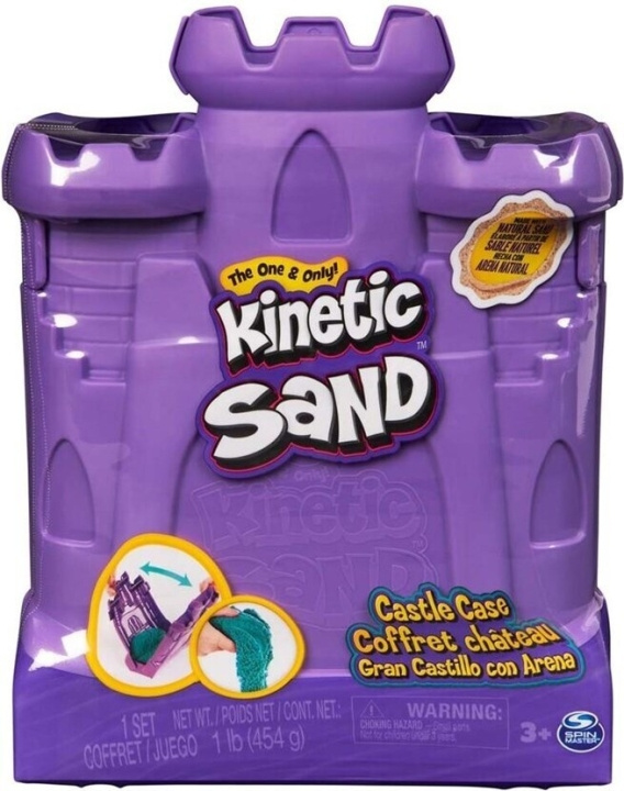 Kinetisch zandkasteel koffer, limoengroen in de groep SPEELGOED, KINDER- & BABYPRODUCTEN / Speelgoed / Speelklei, speelzand en accessoires bij TP E-commerce Nordic AB (C70087)
