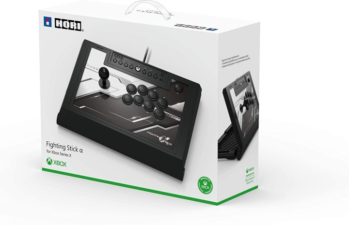 HORI Fighting Stick α gamecontroller, Xbox / PC in de groep HOME ELECTRONICS / Spelconsoles en accessoires / Xbox Series X / Accessoires bij TP E-commerce Nordic AB (C70153)