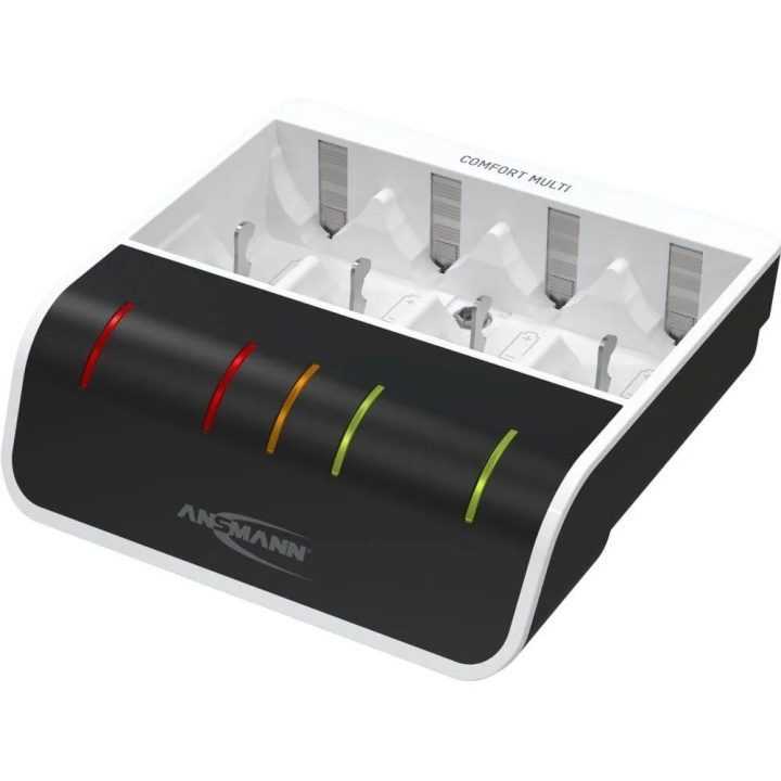 Ansmann Quick Charger Comfort Multi 1-4 NiMH 9V in de groep HOME ELECTRONICS / Batterijen & Opladers / Batterijoplader bij TP E-commerce Nordic AB (C70822)