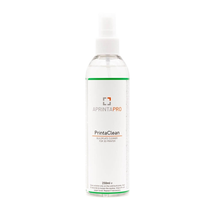 APRINTAPRO PrintaClean Rengöringsmedel för Byggplatta 250ml in de groep COMPUTERS & RANDAPPARATUUR / Printers & Accessoires / Printers / 3D-printer en Accessoires / Tillbehör bij TP E-commerce Nordic AB (C71144)