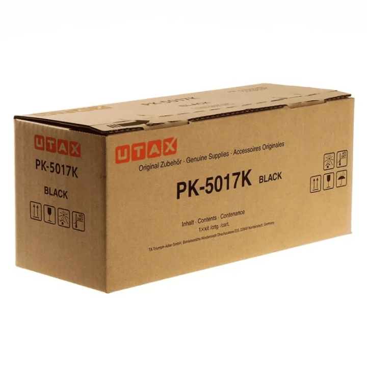 UTAX Toner 1T02TV0UT0 PK-5017K Svart in de groep COMPUTERS & RANDAPPARATUUR / Printers & Accessoires / Inkt & Toner / Toner / Anderen bij TP E-commerce Nordic AB (C71316)