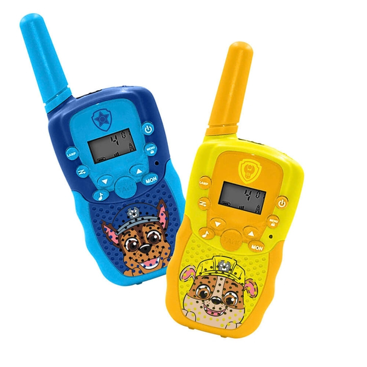 Paw Patrol Walkie Talkie Upp till 300 m Räckvidd in de groep SPEELGOED, KINDER- & BABYPRODUCTEN / Speelgoed / Speelgoed bij TP E-commerce Nordic AB (C71389)