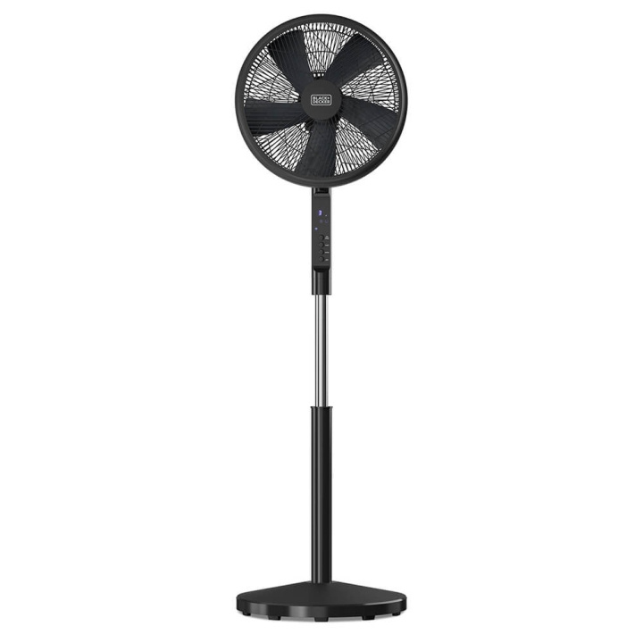 BLACK+DECKER Golvfläkt 5 Blad Svart 50W in de groep HUISHOUDEN & TUIN / Ventilatoren & Klimaatproducten / Vloerventilatoren bij TP E-commerce Nordic AB (C71424)