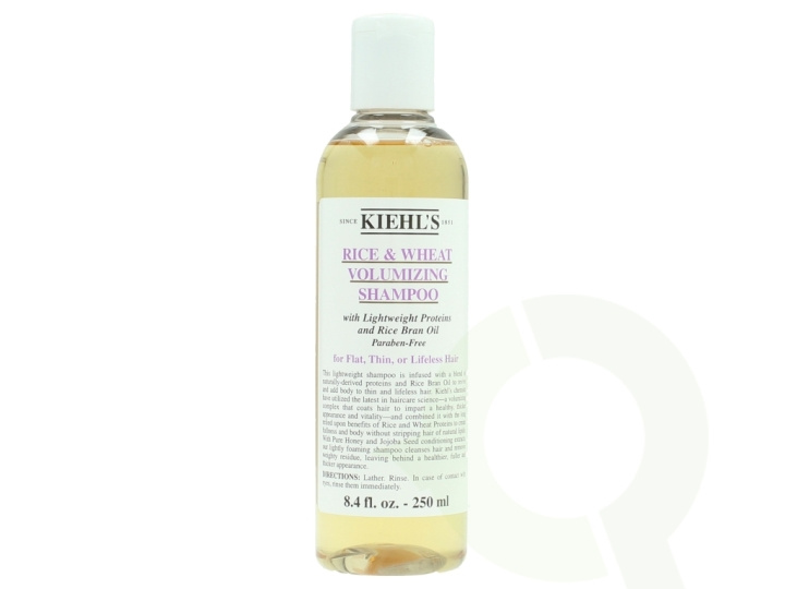 Kiehl\'s Rice & Wheat Volumizing Shampoo 250 ml in de groep BEAUTY & HEALTH / Haar & Styling / Haarverzorging / Shampoo bij TP E-commerce Nordic AB (C71917)