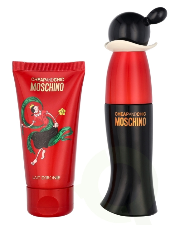Moschino Cheap & Chic Giftset 80 ml Edt Spray 30ml/Body Lotion 50ml in de groep BEAUTY & HEALTH / Geuren & Parfum / Parfum / Parfum voor haar bij TP E-commerce Nordic AB (C71932)