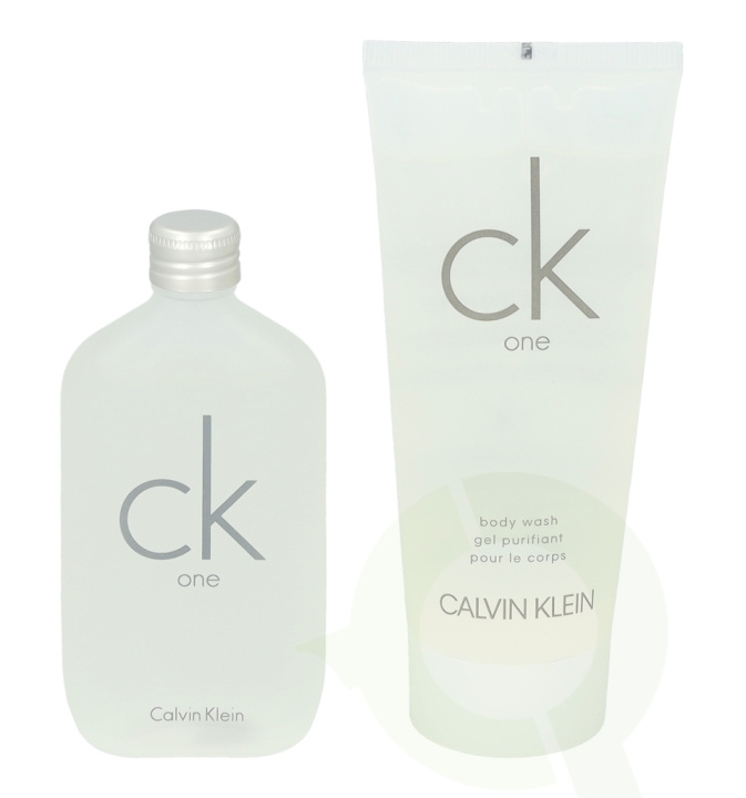 Calvin Klein Ck One Giftset 150 ml Edt Spray 50ml / Hair & Body Wash 100ml in de groep BEAUTY & HEALTH / Geuren & Parfum / Parfum / Parfum voor hem bij TP E-commerce Nordic AB (C72247)