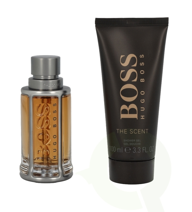 Hugo Boss The Scent Giftset 150 ml Edt Spray 50ml/Shower Gel 100ml in de groep BEAUTY & HEALTH / Cadeausets / Cadeausets voor hem bij TP E-commerce Nordic AB (C72685)