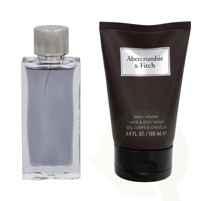 Abercrombie & Fitch First Instinct Man Giftset 150 ml Edt Spray 50ml/Hair And Body Wash 100ml in de groep BEAUTY & HEALTH / Geuren & Parfum / Parfum / Parfum voor hem bij TP E-commerce Nordic AB (C72783)
