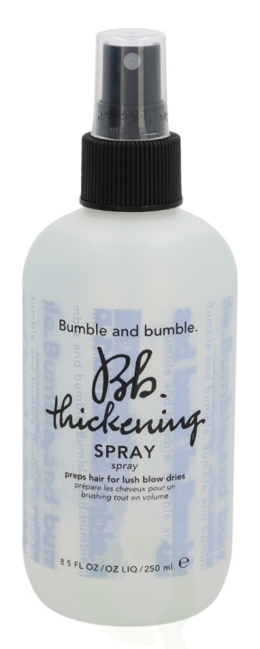 Bumble and Bumble Bumble & Bumble Styling Thickening Hairspray 250 ml Preps Hair For Lusha Blow Dries in de groep BEAUTY & HEALTH / Haar & Styling / Hair styling / Haarlak bij TP E-commerce Nordic AB (C73266)