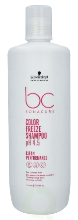 Schwarzkopf Bonacure Color Freeze Shampoo Ph 4.5 1000 ml For Coloured Hair in de groep BEAUTY & HEALTH / Haar & Styling / Haarverzorging / Shampoo bij TP E-commerce Nordic AB (C73794)