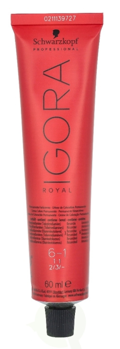 Schwarzkopf Igora Royal Permanent Color Creme 60 ml 45444 in de groep BEAUTY & HEALTH / Haar & Styling / Haarverzorging / Haarverf / Haarverf & Kleurbommen bij TP E-commerce Nordic AB (C73902)