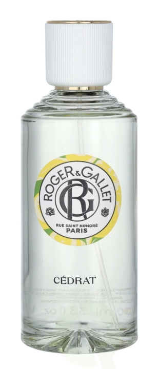 Roger & Gallet Cedrat Wellbeing Fragrant Water 100 ml Natural Spray in de groep BEAUTY & HEALTH / Geuren & Parfum / Parfum / Unisex bij TP E-commerce Nordic AB (C74530)