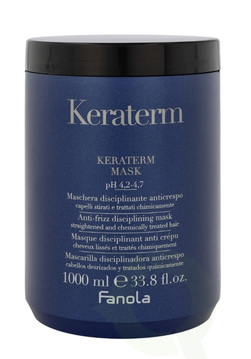 Fanola Keraterm Hair Ritual Anti-Frizz Mask 1000 ml in de groep BEAUTY & HEALTH / Haar & Styling / Haarverzorging / Haarmasker bij TP E-commerce Nordic AB (C74566)
