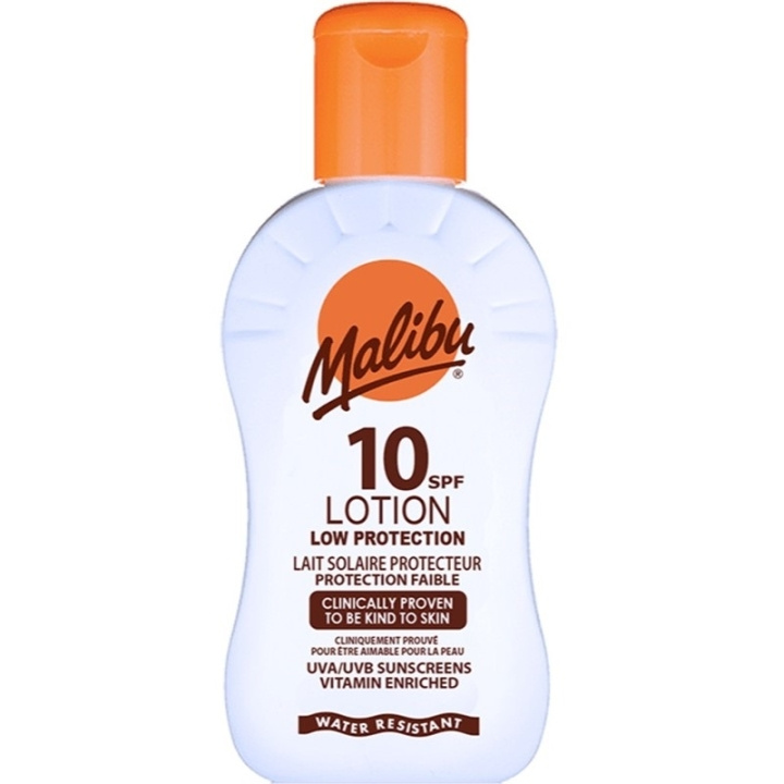 Malibu Sun Lotion SPF10 100ml in de groep BEAUTY & HEALTH / Huidsverzorging / Zonnebank / Zonnebescherming bij TP E-commerce Nordic AB (C74743)