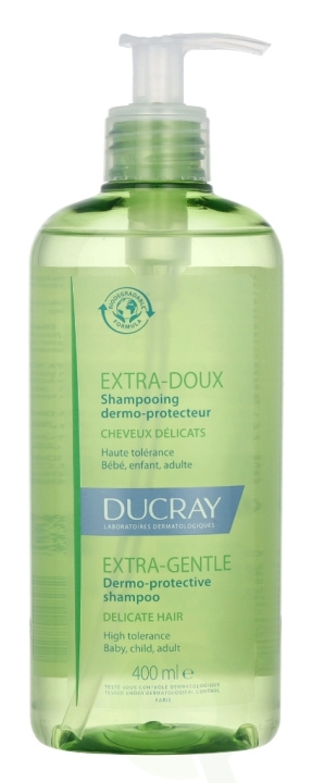 Ducray Extra-Gentle Dermo-Protective Shampoo 400 ml in de groep BEAUTY & HEALTH / Haar & Styling / Haarverzorging / Shampoo bij TP E-commerce Nordic AB (C74923)