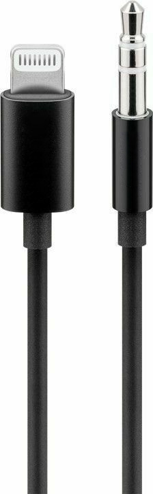 Goobay AUX Lightning - 3,5 mm audiokabel, 1m in de groep SMARTPHONE & TABLETS / Opladers & Kabels / Adapters bij TP E-commerce Nordic AB (C75134)