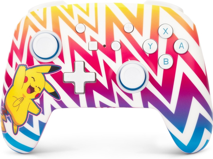 PowerA Verbeterde draadloze controller, Pikachu levendig, Switch in de groep HOME ELECTRONICS / Spelconsoles en accessoires / Nintendo Switch / Accessoires bij TP E-commerce Nordic AB (C75424)