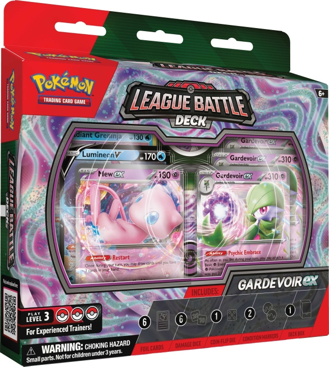 POKEMON Gardevoir ex League Battle Deck ruilkaartset in de groep SPEELGOED, KINDER- & BABYPRODUCTEN / Spelletje / Kaartspel bij TP E-commerce Nordic AB (C75437)