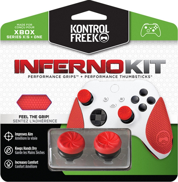 KontrolFreek Inferno Performance Kit (Xbox) in de groep HOME ELECTRONICS / Spelconsoles en accessoires / Xbox Series X / Accessoires bij TP E-commerce Nordic AB (C75449)